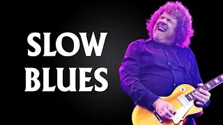 Slow Blues Ballad Guitar Backing Track in D Minor