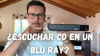 ¿Por qué escucho CD en un aparato Blu-Ray?