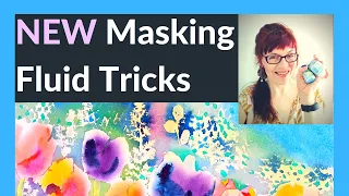 Masking Fluid Techniques (Amazing NEW tricks!)