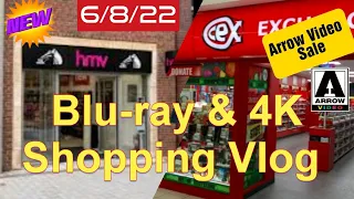 Blu-ray & 4K Shopping Vlog In HMV & CEX! Arrow Video Sale. Lots Of Bargains. What Did I Pick Up?