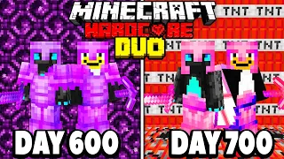 We Survived 700 Days in HARDCORE Minecraft...