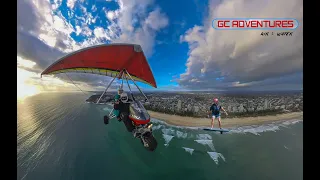 Gold Coast Microlight flight & eFoil