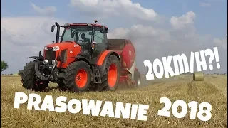 ⭐Prasowanie Słomy 2018⭐ 20Km/h?!😀