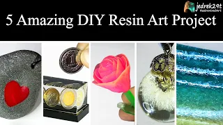 5 MOST Amazing DIY Ideas from Epoxy RESIN. SIMPLE Tutorial / Resin Art / Part 3