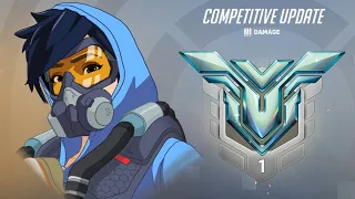 How I got GM1 Playing ONLY Tracer in Overwatch 2