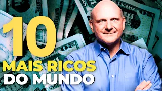 A NOVA LISTA DA FORBES - OS 10 MAIS RICOS DO MUNDO