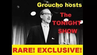 RARE AUDIO: Groucho hosts The TONIGHT SHOW. . . with guest Lillian Roth! (1962) [EXCLUSIVE!]