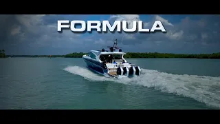 Formula 500SSC With Mercury V12 600hp Verado Outboard Motors Running Video