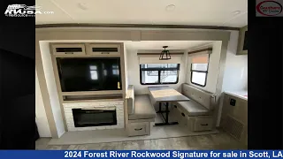 Spectacular 2024 Forest River Rockwood Signature Travel Trailer RV For Sale in Scott, LA | RVUSA.com