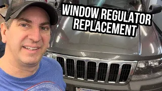 How To Replace 1999-2004 Jeep Grand Cherokee Window Regulator