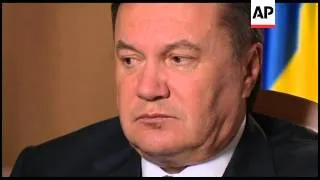 Interview with Ukraine President Viktor Yanukovych