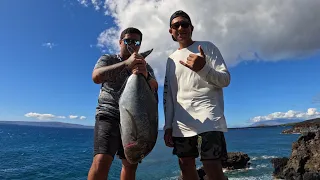 My biggest Omilu! | Hawaii Fishing Vlog ~ EP.7 | MAUI HAWAII