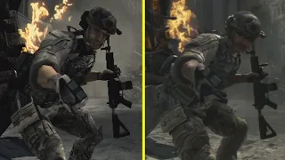 Call of Duty Modern Warfare 3 Nintendo Wii vs PS3 Graphics Comparison