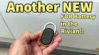 Another NEW FOB Battery in my Rivian R1T!!!