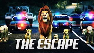 THE LION KING - THE ESCAPE PLAN | Cinematic Movie (EPIC VIDEO LIONS KING ESCAPING FROM ARMY)