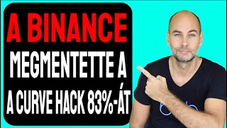 BINANCE MEGMENTETTE A CURVE FINANCE HACK 83%-ÁT [Részletek]