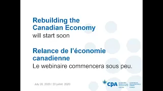 Rebuilding the economy: What does Canada need for a better future?