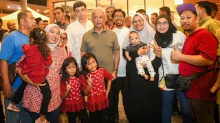 Sultan Pahang & Keluarga Datang Ke Pasar Sera Raya, Tasek Kotasas, Kuantan, Pahang