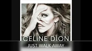 LYRICS - JUST WALK AWAY - CELINE DION - PIANO COVER - LYRICS