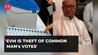 Lok Sabha Elections 2024: EVM is theft of common man's votes,is a fraud, says Digvijaya Singh