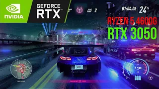 RTX 3050 8GB + Ryzen 5 4600G - 20 Games test