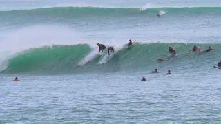 SURFING HARD BIG WAVE IN BINGIN AND IMPOSSIBLES