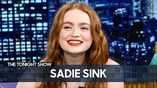 Sadie Sink on Max's Fate in Stranger Things' Final Season & Auditioning for The Whale | Tonight Show