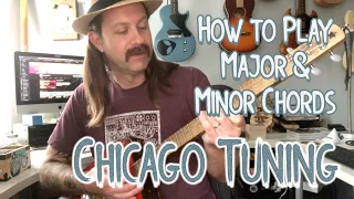 Getting Acquainted with Chicago Tuning (4-string DGBE) on CBG | cigar box guitar tutorial