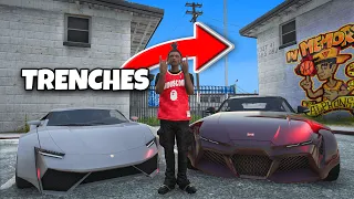 My second day In CHICAGO I got SHOT and became a MILLIONAIRE in GTA 5 RP...