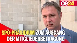 SPÖ-Präsidium zum Ausgang der Mitgliederbefragung