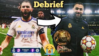 🙌"C'EST IRREAL HALA MADRID"Debrief|Real Madrid 3-1 Man City