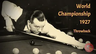 World Snooker Championship 1927 (The First One!) - Throwback