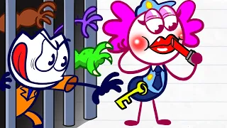 JAILBAIT - Max Hacked The Whole Prison Pencilanimation Short Animated Film @MaxsPuppyDogOfficial