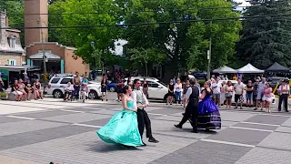 Danses historiques à la Foire du Vieux Sainte Rose