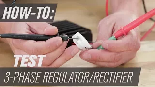 How To Test a 3 Phase Regulator/Rectifier