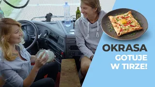 Okrasa TRUCK 🚛 Naleśnikowa walka w ciężarówce z Trucking Girl 🥞 | Iwona Blecharczyk & Karol Okrasa