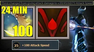 Maximum Attack Speed +101 Agility Steal | Dota 2 Ability Draft