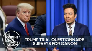 Trump Trial Questionnaire Surveys for QAnon, Networks Beg for Biden and Trump Debate