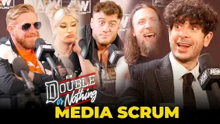 Full AEW Double Or Nothing 2023 Media Scrum