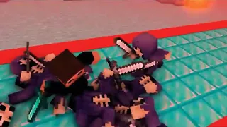 Herobrine vs dark Herobrine and enti 303 (video mechanic z)