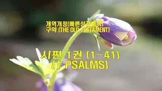 (개역개정 성경)_시편 1권 (1~41편)