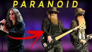 If ZZ Top wrote Paranoid