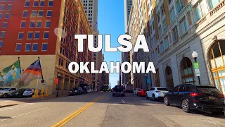 Tulsa, Oklahoma - Driving Tour 4K
