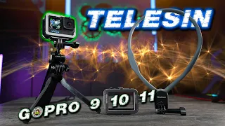 Аксессуары от TELESIN для экшен камер GoPro 11/10/9