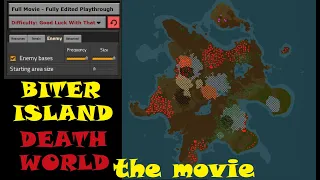 Factorio The Movie - "Biter Island DeathWorld" (a 3 hour long atmospheric, fully edited playthrough)