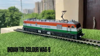 The Pink Engine - Limited Edition Tricolour Premium 1:100 WAG-9 Readymade HO Gauge Model