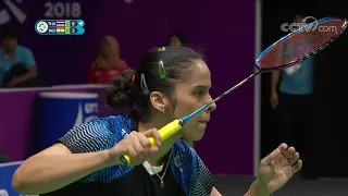 Ratchanok INTANON vs Saina NEHWAL -2018 Asian Game Women's single QF