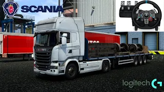 Scania Streamline - A Czech Republican Job | Euro Truck Simulator 2 | Logitech g29+ Shifter gameplay