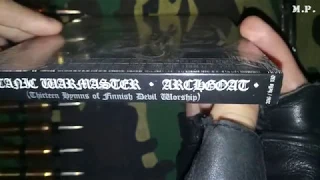 SATANIC WARMASTER / ARCHGOAT - Lux Satanae (Digipak unboxing) HD