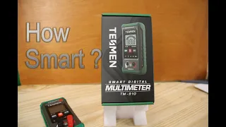 Multimeter fromTESMEN TM 510 smart digital, test and review. C&T ep 306